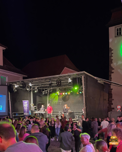 band-buehne
