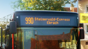 Ausflüge mit dem Steigerwald Express Franken Freizeit Bamberg Burgebrach