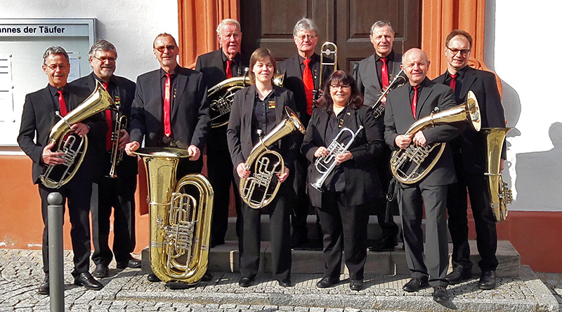 very british Blechbläserensemble Trumpet Voluntary Kirche Schlüsselfeld Konzert 2019