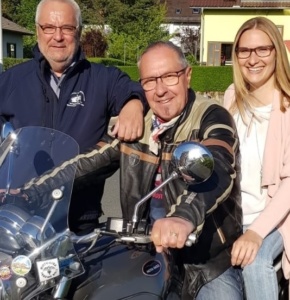 Projektleiter Ulrich Neff Lorenz Dorn Jasmin Glück Gesangverein im Steigerwald Burgebrach e V