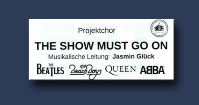 Burgebrach Projektchor Proben Juni 2019 Start Musik