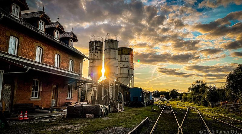 Modellbahnfreunde Reicher Ebrachgrund laden zur 10. Modellbahn-Ausstellung ein Bahnhofsgleis