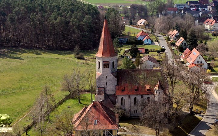 Musikalischer Gottesdienst und Matinee in der Christuskirche Kirchrimbach 2023 Kirche Burghaslach Oberrimbach Mittelfranken Landkreis Neustadt Aisch