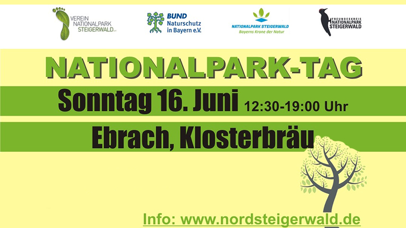 Nationalpark-Tag im Klosterbräugarten in Ebrach
