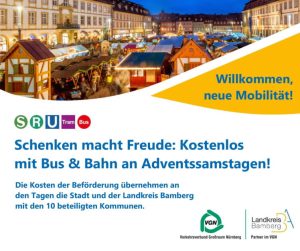 Mit dem Bus kostenlos nach Bamberg im Advent