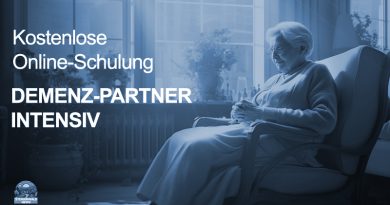 Kostenfreie Demenz-Schulung für Angehörige und Interessierte Kostenlose Online-Schulung Demenz-Partner Intensiv