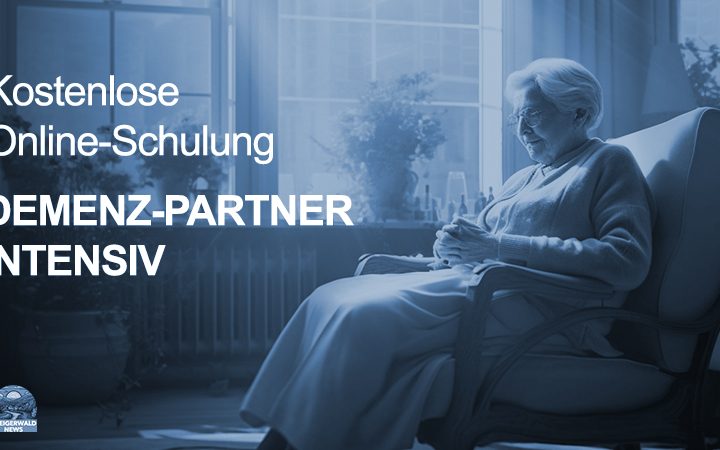 Kostenfreie Demenz-Schulung für Angehörige und Interessierte Kostenlose Online-Schulung Demenz-Partner Intensiv