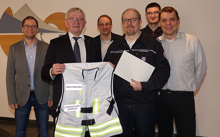 Neuer Örtlicher Einsatzleiter im Landkreis Bamberg. Tobias Drevermann übernimmt verantwortungsvolle Position