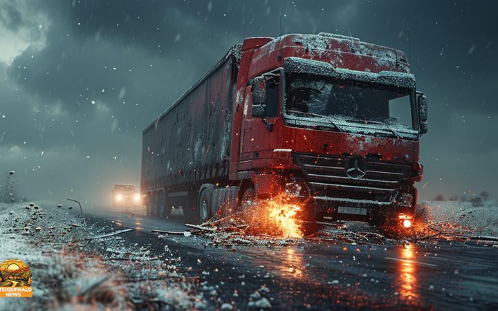 Betrunkener Lkw-Fahrer verursacht schweren Unfall auf A3-Rastanlage