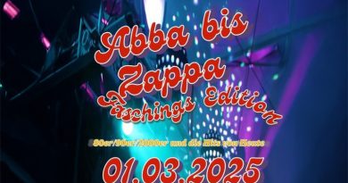 Von Abba bis Zappa - Die ultimative Party in Höchstadt in der Kulturfabrik