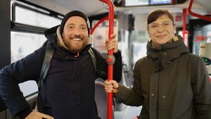 “Klärwerk”-Clip in Bamberger Stadtbussen