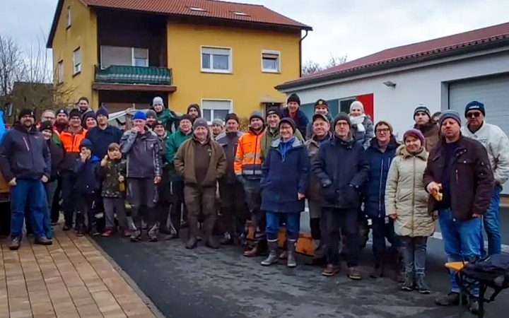 Feuerwehr Thüngfeld setzt Zeichen für Umweltschutz