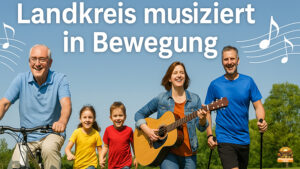 „Landkreis musiziert in Bewegung“: Ein Fest für alle Generationen Am 11. Mai bewegt sich der Landkreis Bamberg – musikalisch, sportlich und gemeinschaftlich