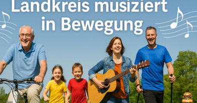 „Landkreis musiziert in Bewegung“: Ein Fest für alle Generationen Am 11. Mai bewegt sich der Landkreis Bamberg – musikalisch, sportlich und gemeinschaftlich