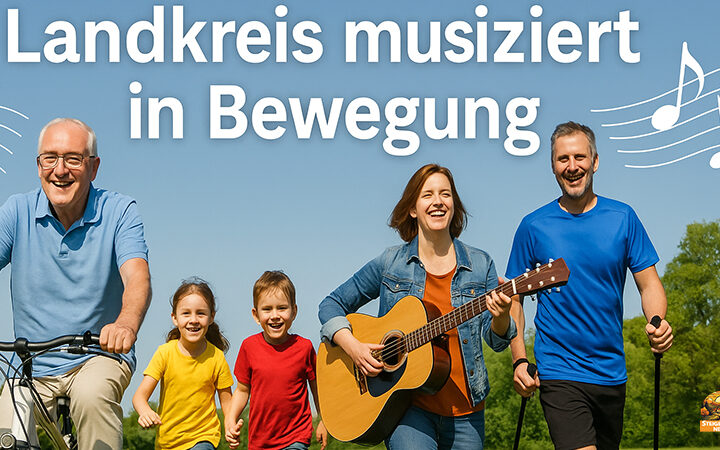 „Landkreis musiziert in Bewegung“: Ein Fest für alle Generationen Am 11. Mai bewegt sich der Landkreis Bamberg – musikalisch, sportlich und gemeinschaftlich