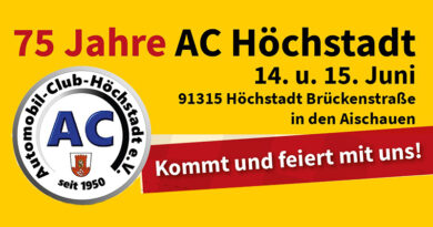 75 Jahre AC Höchstadt – Motorsport trifft Familienfest
