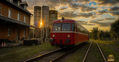 Erlebe am 29.06.2025 eine nostalgische Zugfahrt von Bamberg nach Schlüsselfeld – inklusive Bahnhofsfest, Winkelmarkt und historischer Triebwagengarnitur