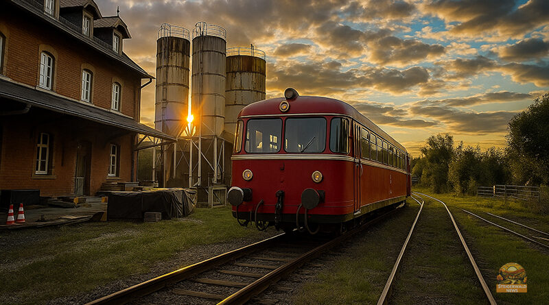 Erlebe am 29.06.2025 eine nostalgische Zugfahrt von Bamberg nach Schlüsselfeld – inklusive Bahnhofsfest, Winkelmarkt und historischer Triebwagengarnitur