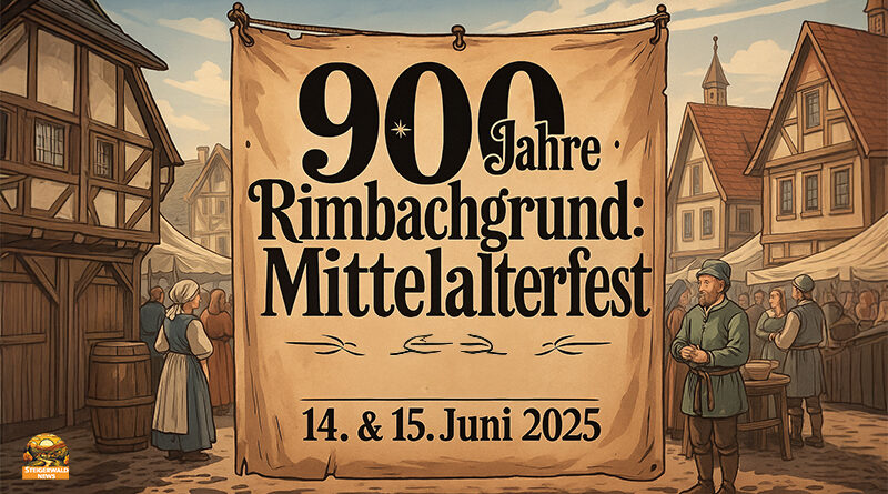 900 Jahre Rimbachgrund – Mittelalterfest lässt Geschichte lebendig werden
