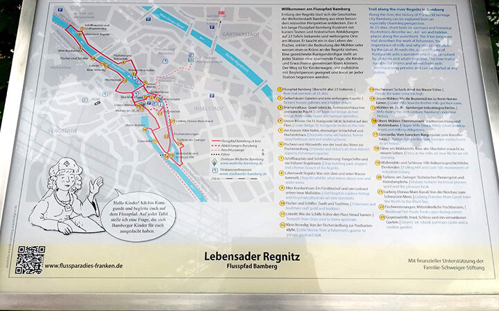 Flusspfad Bamberg neu entdecken – Familienausflug in den Pfingstferien