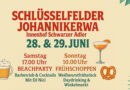 Am 28. & 29. Juni 2025 steigt die Johannikerwa in Schlüsselfeld mit Beachparty, Cocktails, DJ, Frühschoppen & Winkelmarkt. Jetzt Termin merken!