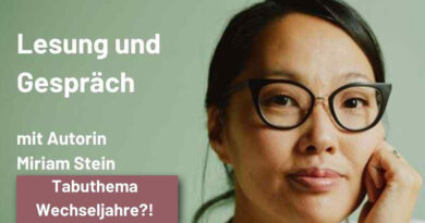 Lesung Die gereizte Frau mit Miriam Stein - Wechseljahre im Gespräch am 18.11.2025 in Bamberg