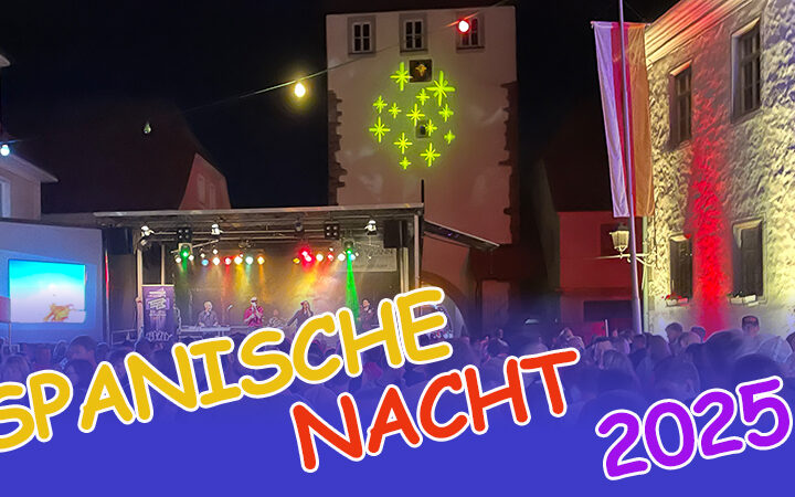 Spanische Nacht Schlüsselfeld 2025: Live-Musik, Paella & Sommerfeeling auf dem Marktplatz