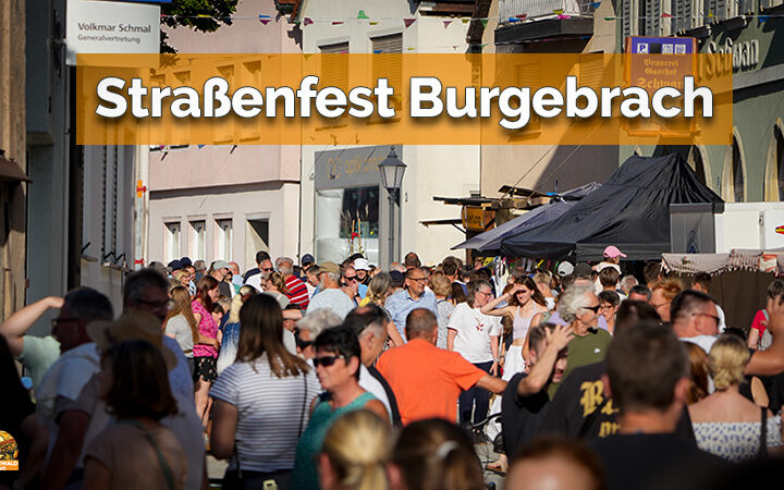 Burgebrach feiert Wiedereröffnung der Hauptstraße mit großem Straßenfest