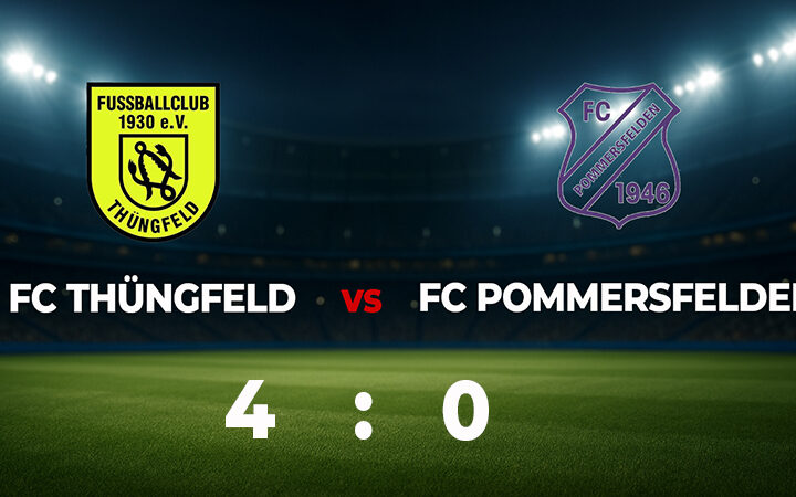 FC Thüngfeld vs. FC Pommersfelden Heimsieg Kerwasspiel Kreisklasse 3 Bamberg