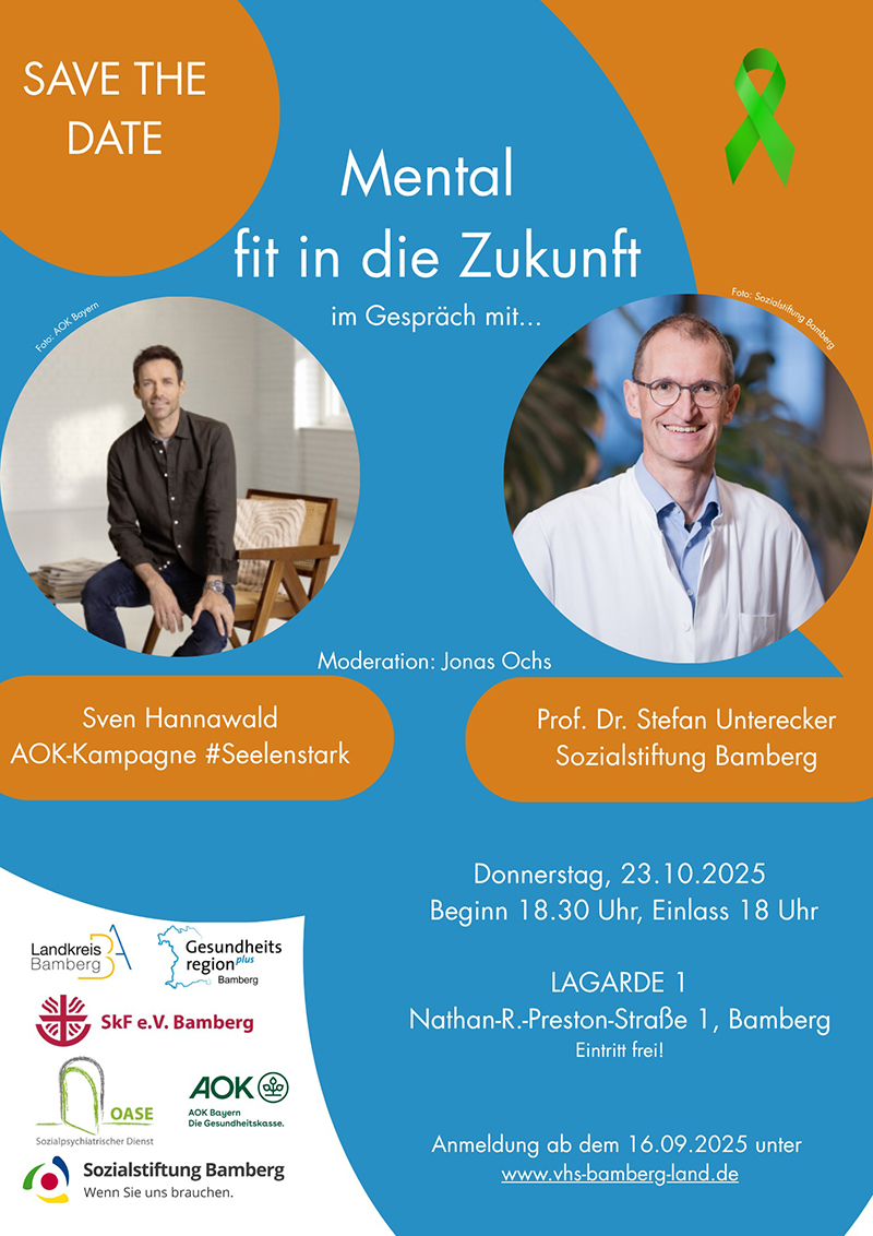 Mental fit in die Zukunft – Vortrag mit Sven Hannawald in Bamberg