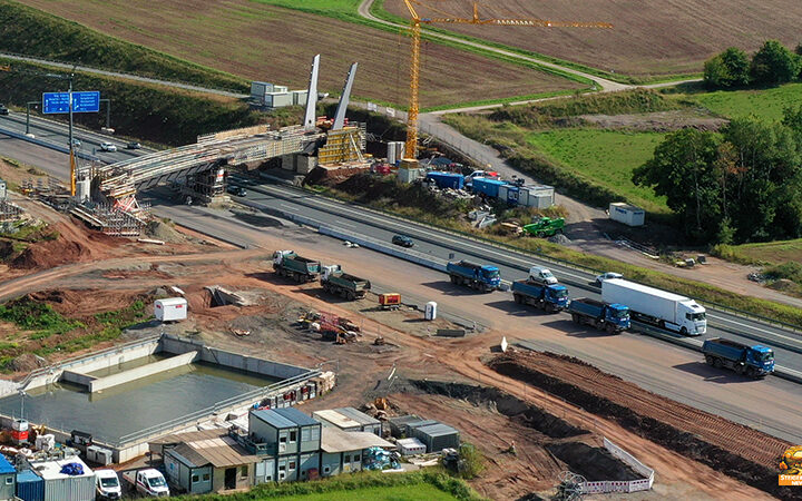 Wird der A3-Ausbau wirklich rechtzeitig fertig? Autobahn A3 Biebelried, Geiselwind, Schlüsselfeld, Höchstadt