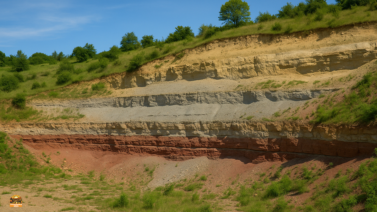 Keuper Keuperzeit Geologie und Erdgeschichte im Steigerwald