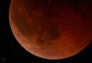 Blutmond verzauberte den Himmel über dem Steigerwald