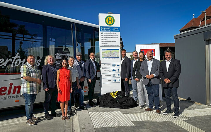 Neue Mobilstation in Burgebrach eröffnet
