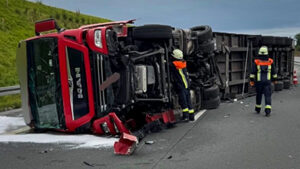 Schwerer Unfall auf der A3 zwischen Raststätte Steigerwald und AS Schlüsselfeld