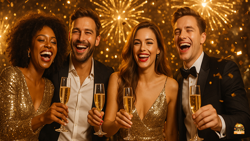 Große Silvesterparty in Scheinfeld 2025, Wolfgang-Graf-Halle Scheinfeld