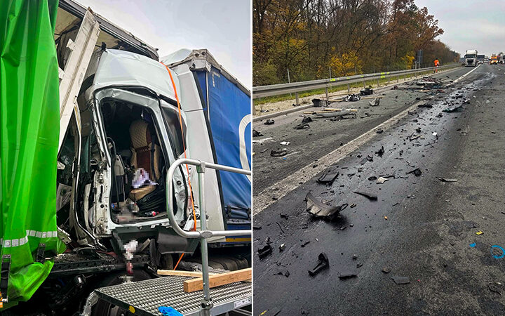 Schwerer LKW-Unfall am 06.11.2025 auf der A3 bei Weingartsgreuth
