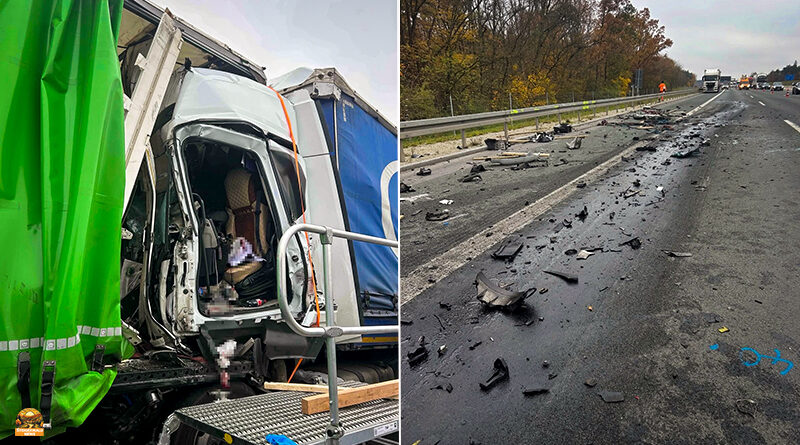 Schwerer LKW-Unfall am 06.11.2025 auf der A3 bei Weingartsgreuth