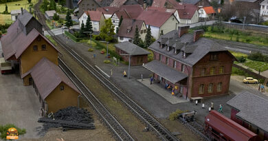 Modellbahnausstellung in Schlüsselfeld in der Stadthalle