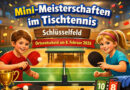 Tischtennis-Mini-Meisterschaften in Schlüsselfeld am 08. Februar 2026