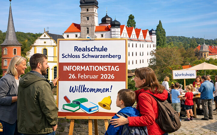 Schloss Schwarzenberg öffnet die Türen: Infoabend für künftige Realschüler