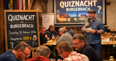Quiznacht in Burgebrach: Heimatverein lädt zum Rätselabend mit 100-Euro-Preis ein