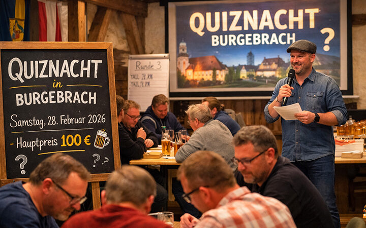 Quiznacht in Burgebrach: Heimatverein lädt zum Rätselabend mit 100-Euro-Preis ein