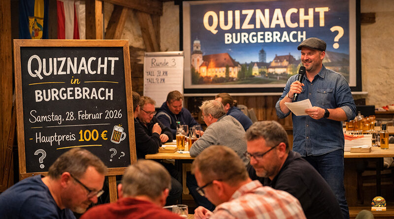 Quiznacht in Burgebrach: Heimatverein lädt zum Rätselabend mit 100-Euro-Preis ein