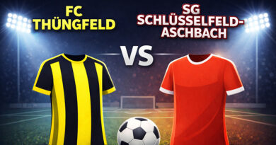 FC Thüngfeld gewinnt das Testspiel bei Flutlicht in Schlüsselfeld mit 3:0 gegen die SG Schlüsselfeld-Aschbach. Video der ersten Halbzeit im Artikel.