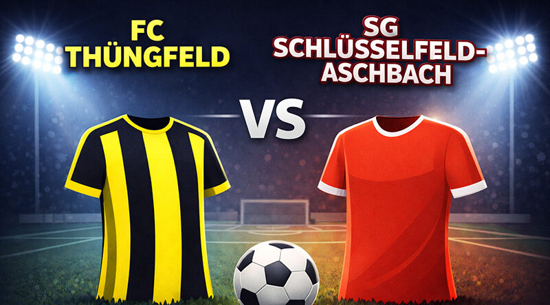 FC Thüngfeld gewinnt das Testspiel bei Flutlicht in Schlüsselfeld mit 3:0 gegen die SG Schlüsselfeld-Aschbach. Video der ersten Halbzeit im Artikel.