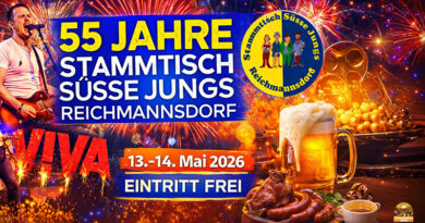 Reichmannsdorf feiert 55 Jahre Stammtisch Süße Jungs Jubiläum