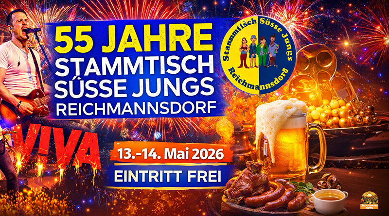 Reichmannsdorf feiert 55 Jahre Stammtisch Süße Jungs Jubiläum