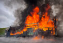 Lkw-Brand auf der A3 Richtung Nürnberg - Mehrere Feuerwehren im Großeinsatz
