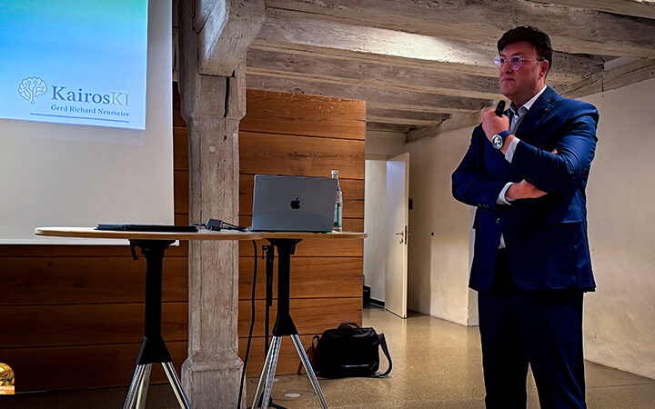Vortrag in Schlüsselfeld: Gerd Richard Neumeier sprach über KI, Ethik, Arbeitswelt und Zukunftsvisionen – ein Abend zwischen Faszination, Warnung und Hoffnung